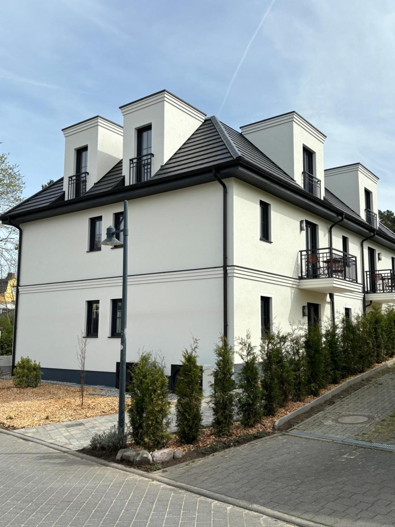 Ostseevilla Seebad Ahlbeck Ferienwohnungen 塞巴特黑灵斯多夫 外观 照片