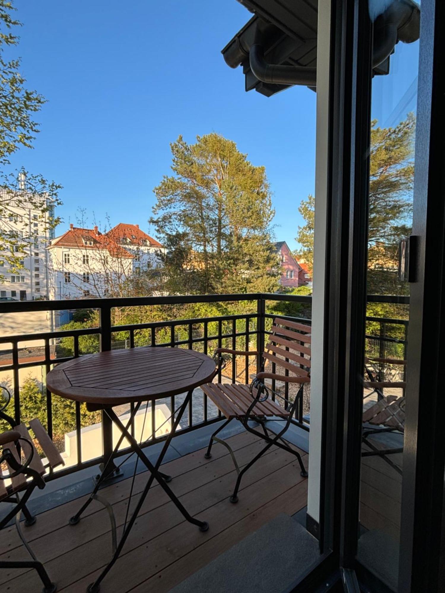 Ostseevilla Seebad Ahlbeck Ferienwohnungen 塞巴特黑灵斯多夫 外观 照片